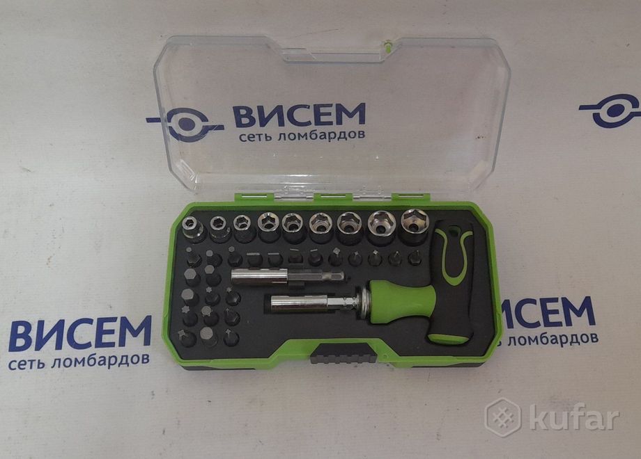 Набор бит и торцевых головок Master Hand