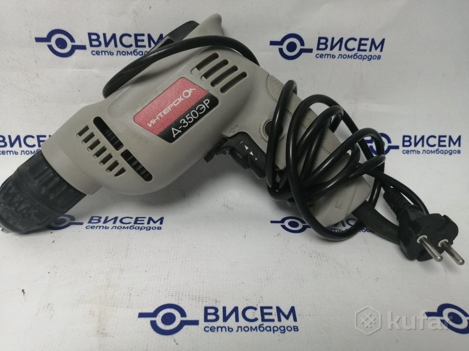 Безударная дрель Интерскол Д-10/350ЭР