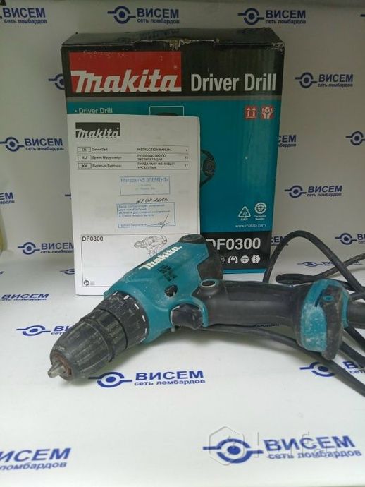 Дрель-шуруповерт Makita DF0300