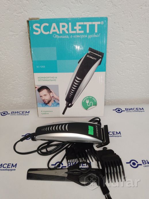 Машинка для стрижки волос Scarlett SC-1263