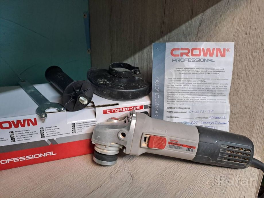 УШМ Crown CT13628-125 780W