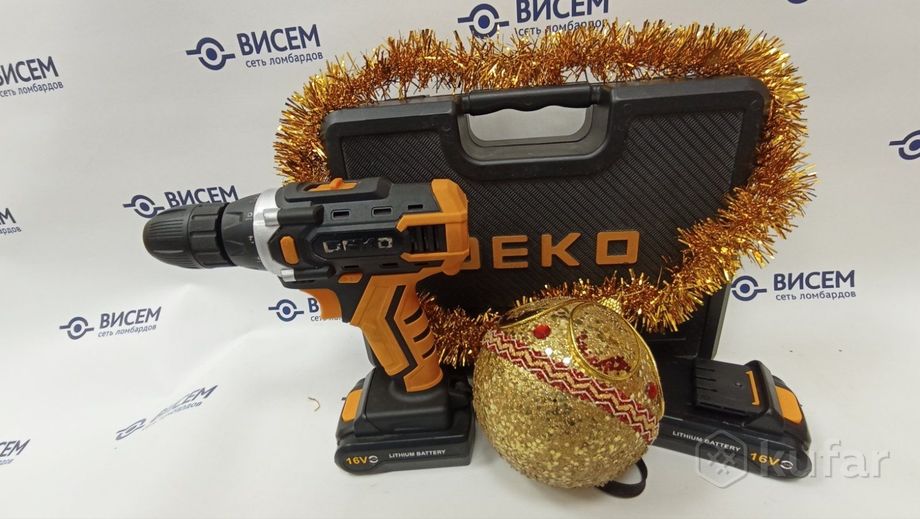 Дрель-шуруповерт DEKO DKCD16FU-Li