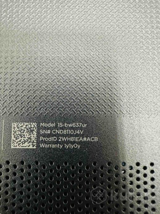 Ноутбук HP 15-bw637ur 2WH81EA