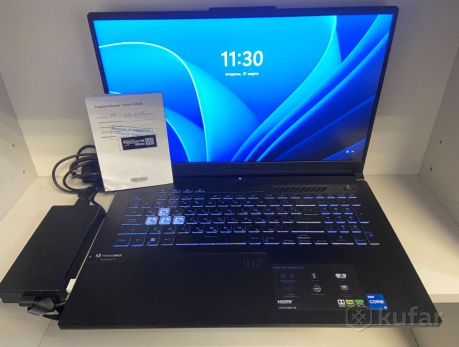 Игровой ноутбук ASUS TUF Gaming F17