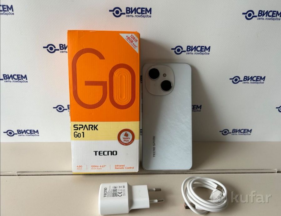 Смартфон Tecno Spark Go 1 4/128Gb
