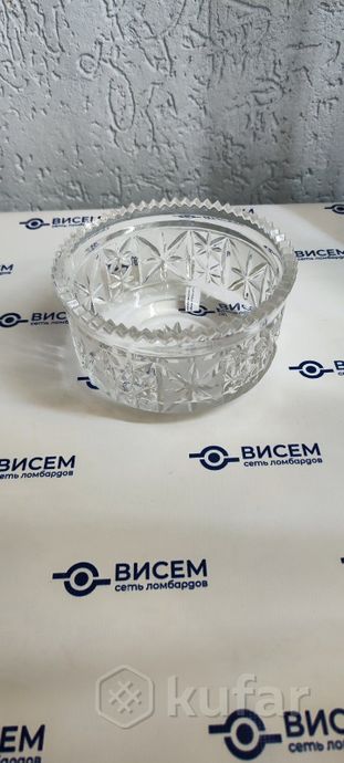 Фруктовница хрустальная