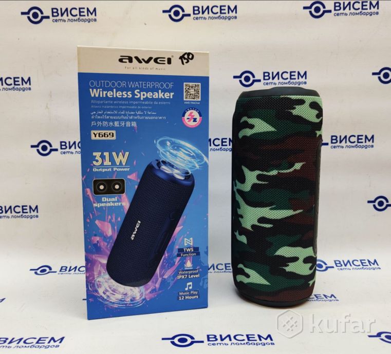 Портативная Колонка Awei Y669