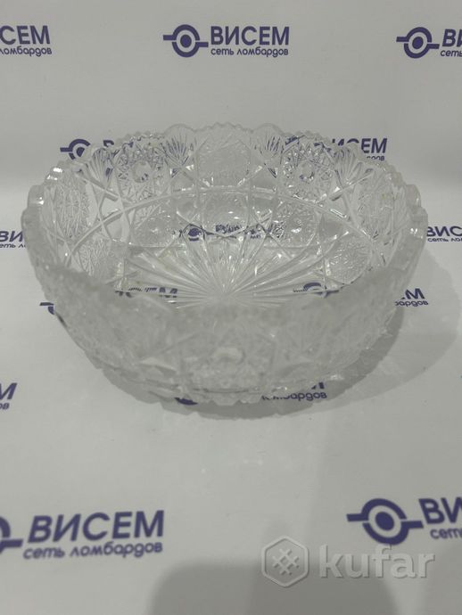 Салатник хрустальный