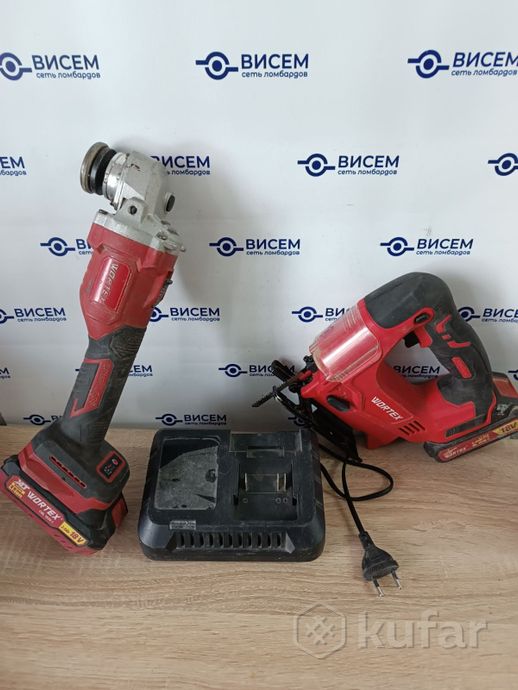 Набор инструментов Электролобзик Wortex CJS6529 + Угловая шлифмашина Wortex LX CAG 1812-1 E
