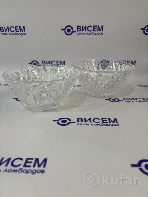 Манежницы хрустальные 2 шт.