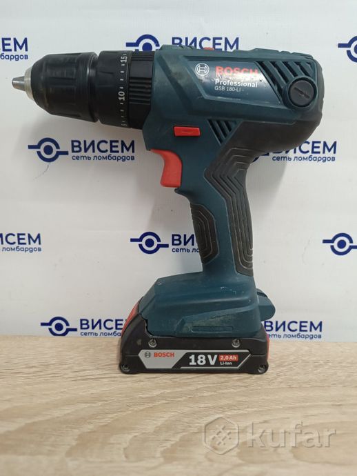 Шуруповерт Bosch GSR 180-LI Professional БЕЗ З/У.