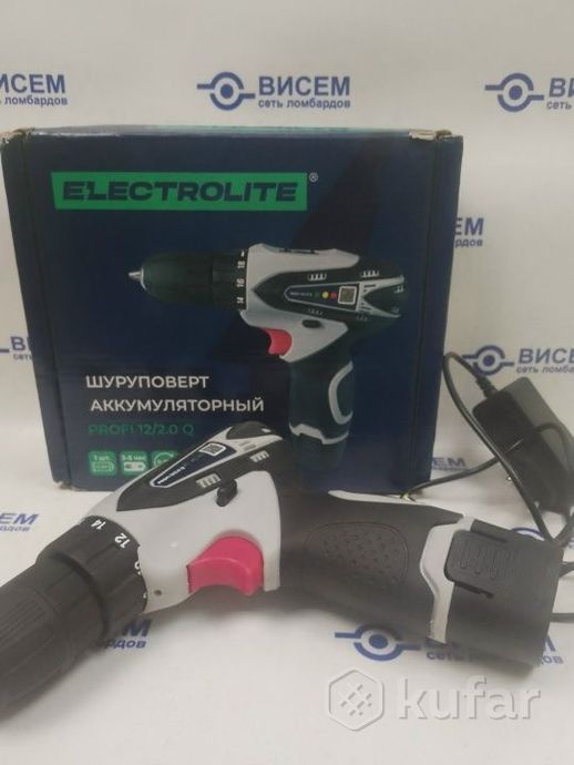 Аккумуляторный шуруповерт Electrolite PROFI 12/2.0 Q