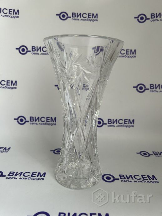 Ваза хрустальная