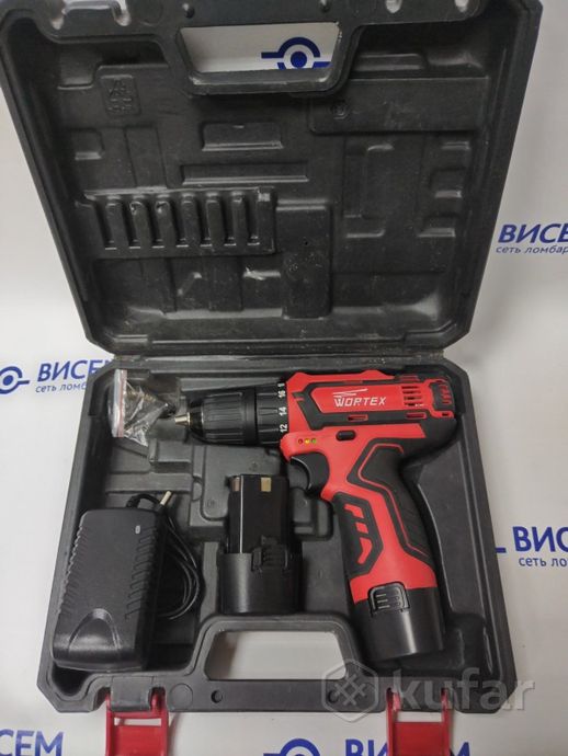 Дрель-шуруповерт Wortex BD 1215-1 Li