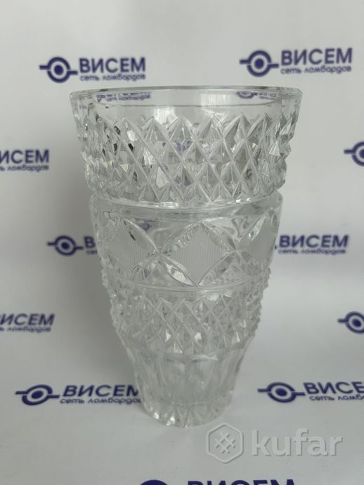 Ваза хрустальная