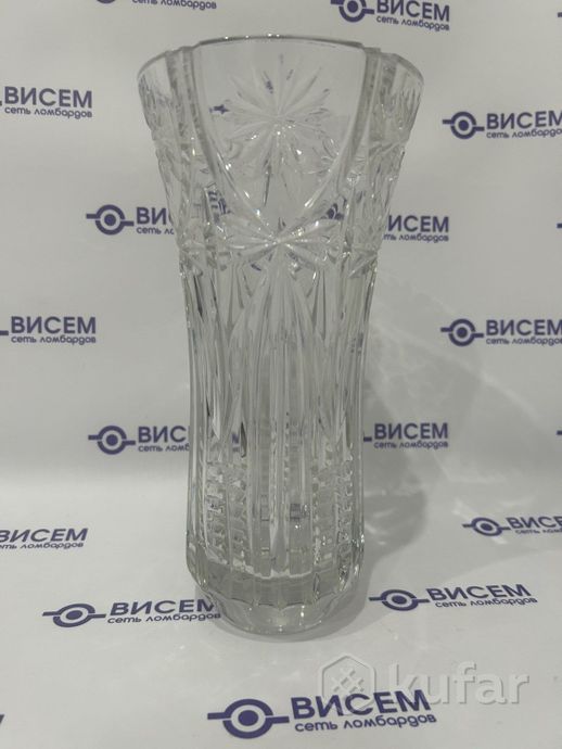 Ваза хрустальная