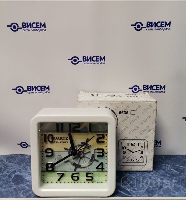 Часы-будильник Quartz alarm clock 6635