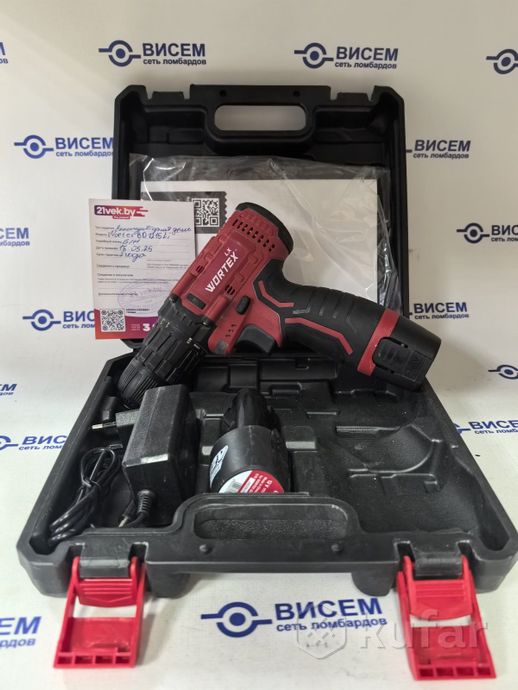 Дрель аккумуляторная Wortex BD1215Li