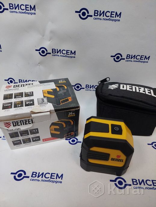 Лазерный уровень Denzel LX 02 Red 35056