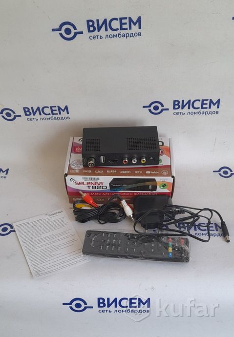 Приставка для цифрового телевидения Selenga T82D