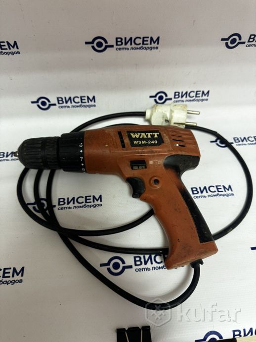 Дрель-шуруповерт WATT WSM-240