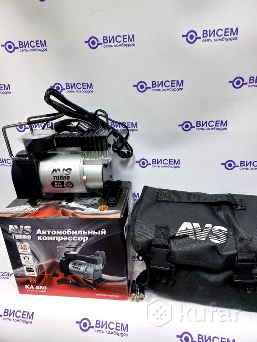 Автомобильный компрессор AVS Turbo KA 580