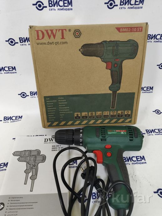 Дрель-шуруповерт DWT BM02-10 ST