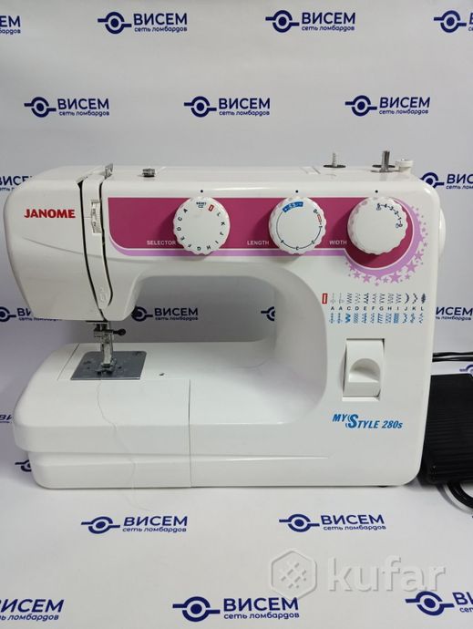Электромеханическая швейная машина Janome My Style 280s