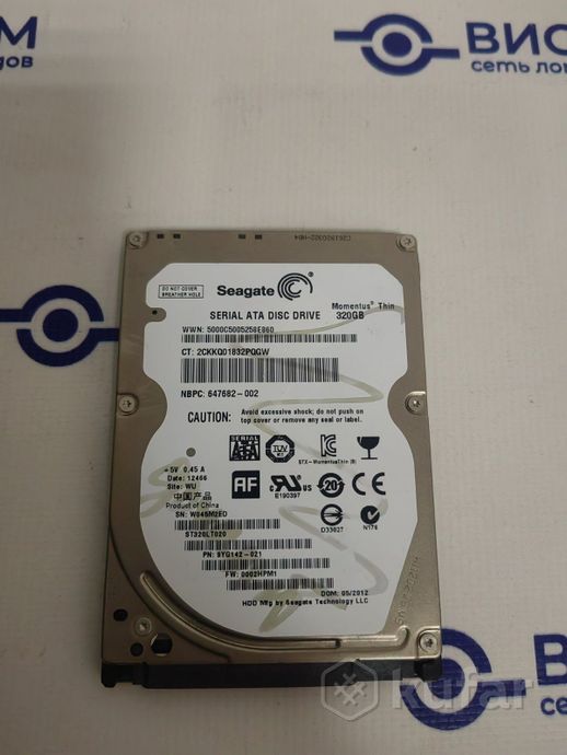 Жесткий диск Seagate Momentus 5400.6 320GB 